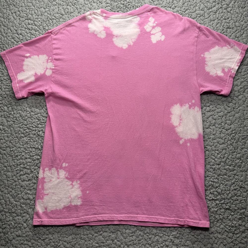 Barbie Shirt Large Pink Tie Dye Short Sleeve Oversized Graphic - Picture 4 of 7